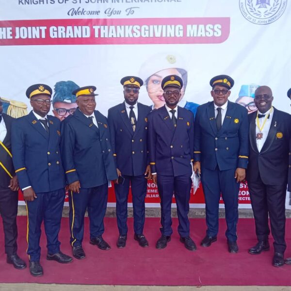 Rev. Fr. Maleek Urges Total Commitment, Unity at Knights of St. John International Thanksgiving Mass in Abuja