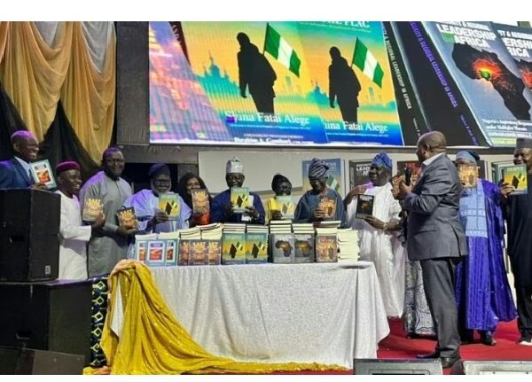Encomium Flows as Shina Fatai Alege Launches Five Books in Abuja