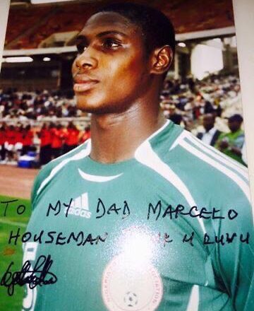 Ighalo Credits Marcelo Houseman for Launching His 19-Year Football Career
