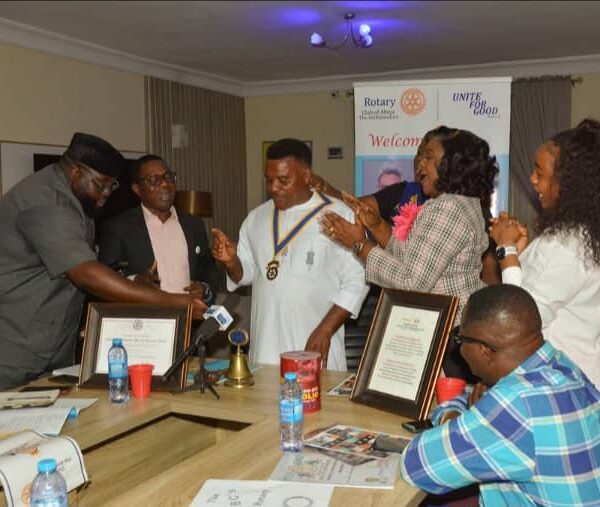 Rotarian Nelly Williams Bows Out, Urges Sustained Community Service at Abuja Ambassadors’ Handover