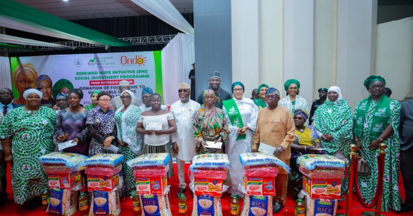 Oluremi Tinubu’s RHI expands food intervention to combat hunger in Ondo