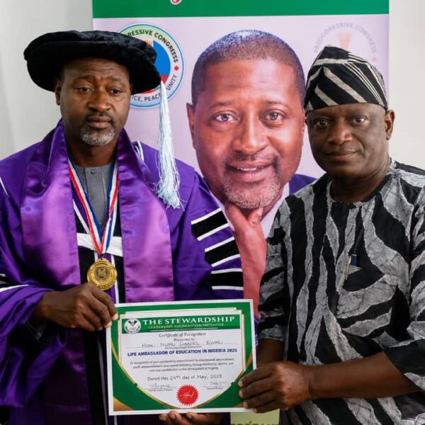 LEGISLATIVE AUTHORITY NEWSPAPER/MAGAZINE CONFERS “BEST PERFORMING LOCAL GOVERNMENT CHAIRMAN OF THE YEAR 2026” AWARD ON KWALI AREA COUNCIL CHAIRMAN