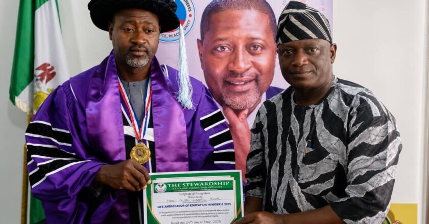 LEGISLATIVE AUTHORITY NEWSPAPER/MAGAZINE CONFERS “BEST PERFORMING LOCAL GOVERNMENT CHAIRMAN OF THE YEAR 2026” AWARD ON KWALI AREA COUNCIL CHAIRMAN