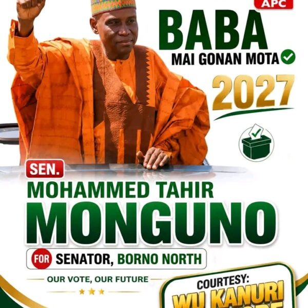 SEN. MT MONGUNO HAILED FOR IMPACTFUL REPRESENTATION ACROSS NORTHERN BORNO