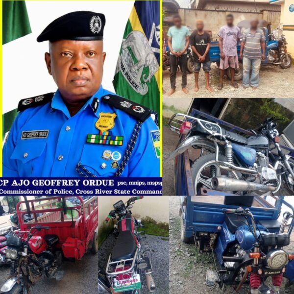 CR police bust suspected bike, tricycle theft ring