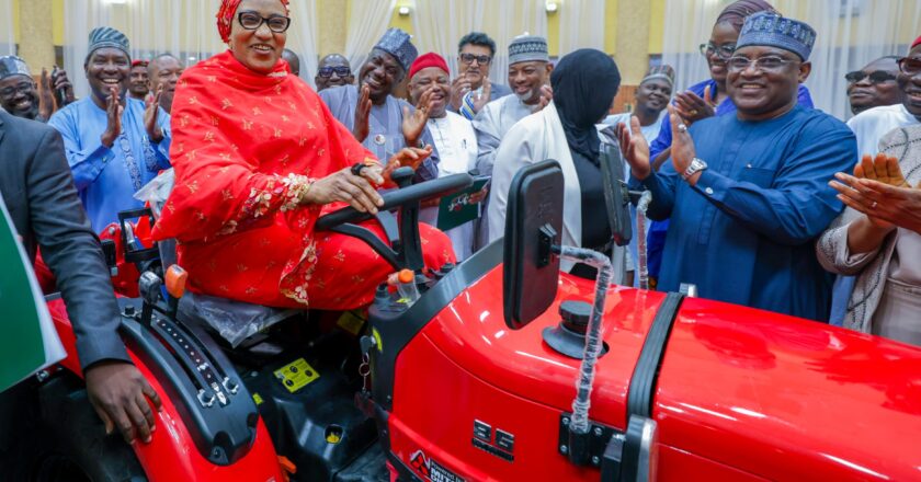 First Lady unveils training for 5,000 women, youths in mechanised farming