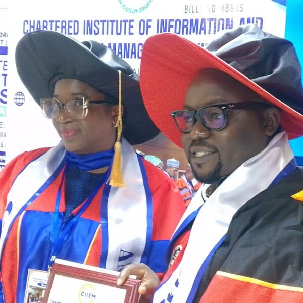 Accolade as Hembadoon Doris Kange Bags CIISM Fellowship
