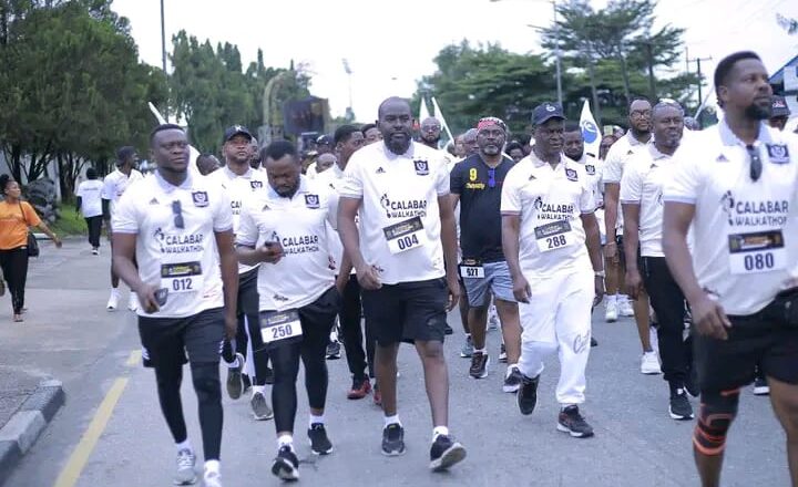 Healthy Billionaires hold unity walk in Calabar