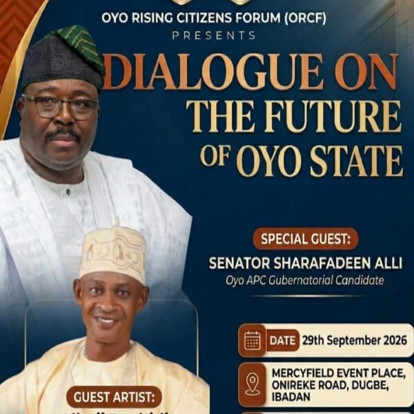 Oyo Forum Fixes September 29 For One-on-One Governance Dialogue With Senator Alli