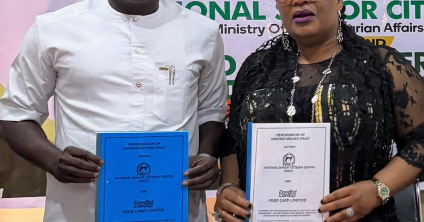 FG, food card partner to address hunger among vulnerable senior citizens