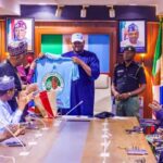 AREWA FOR ASIWAJU VISITS APC NATIONAL CHAIRMAN, REAFFIRMS SUPPORT FOR TINUBU’S 2027 RE-ELECTION