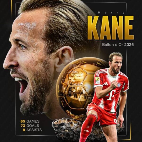 BREAKING: HARRY KANE WINS THE 2026 BALLON D’OR! 🌕🏴󠁧󠁢󠁥󠁮󠁧󠁿