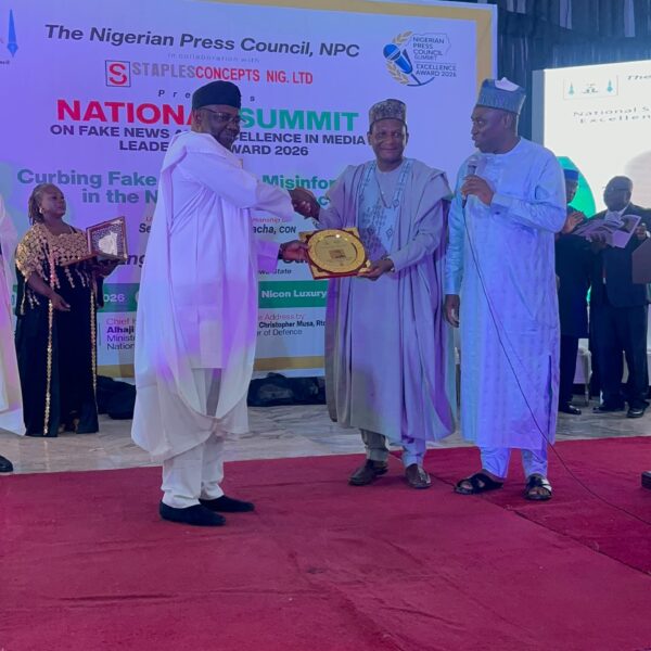 SENATOR EMMANUEL BWACHA HONOURED FOR LEADERSHIP AT NATIONAL SUMMIT ON FAKE NEWS