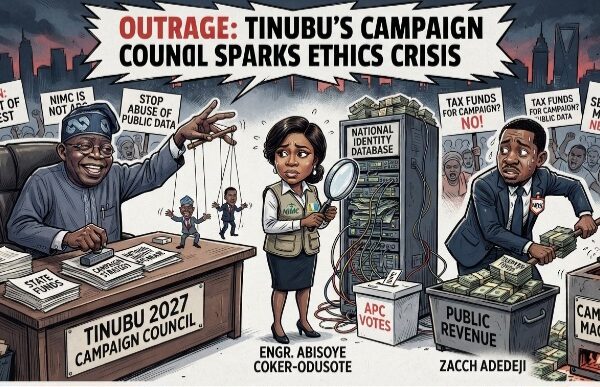 EXCLUSIVE: Tinubu’s 2027 Campaign Council Sparking Outrage Over Alleged Abuse Of Public Data And State Funds